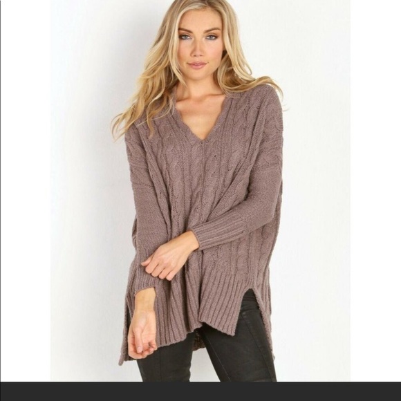 Free People Taupe Sweater - Picture 5 of 8